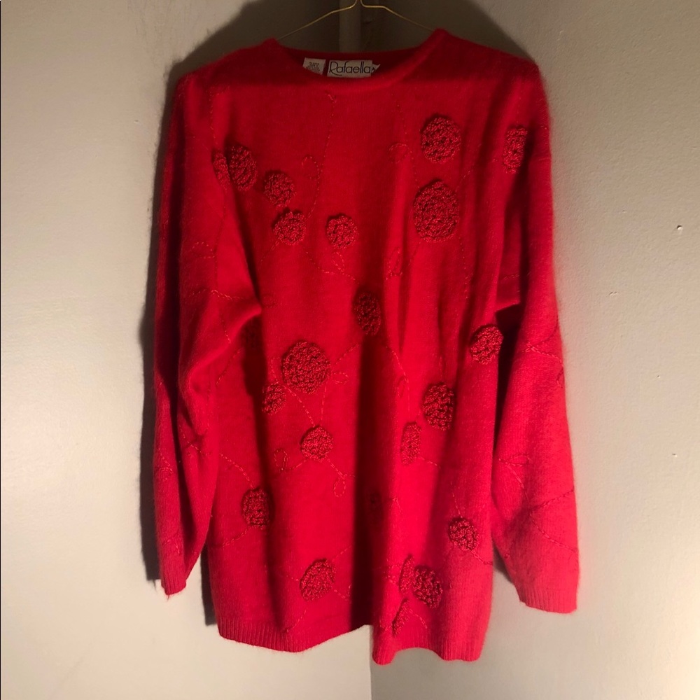 Angora lambswool sweater